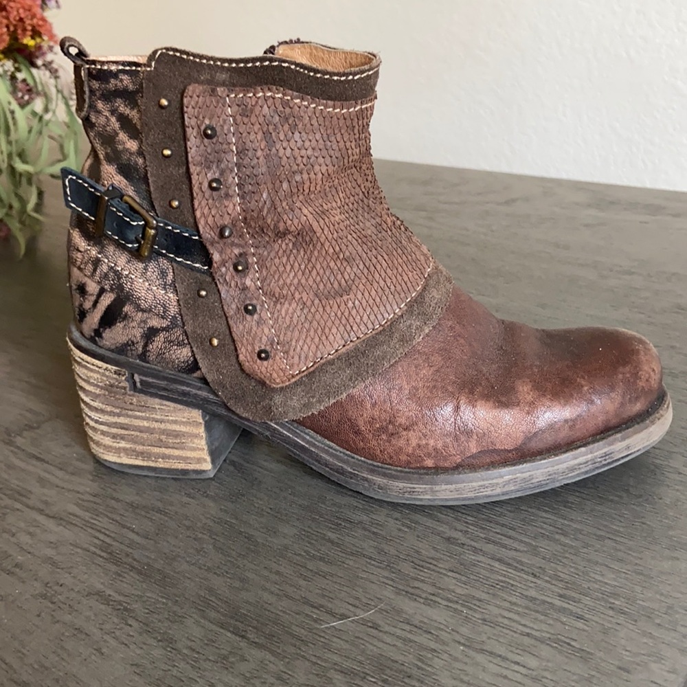 Italian leather boots